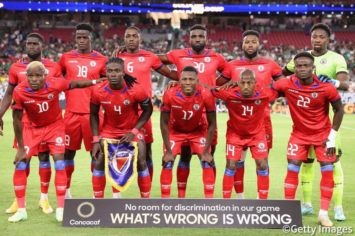 ハイチ代表集合写真