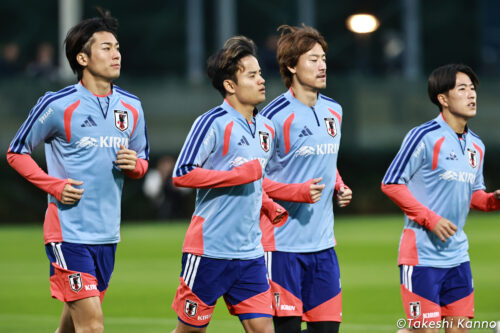 写真ギャラリー】2025.11.11 日本代表トレーニング | サッカーキング