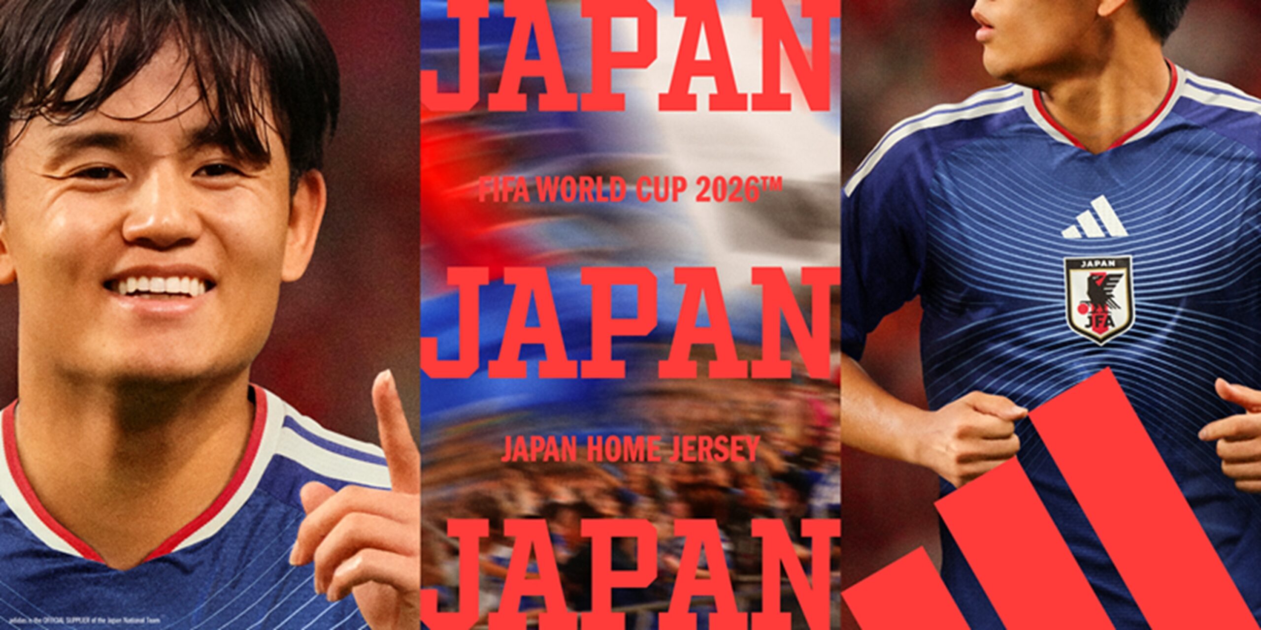 さあ、日本中を熱狂の渦へ もっと、先へ…アディダス「サッカー日本代表