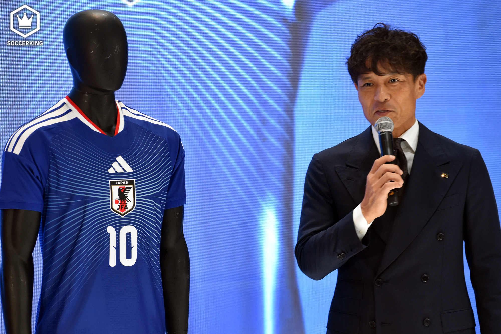 最高の景色”目指す日本代表の新ユニお披露目…宮本会長はアディダスに