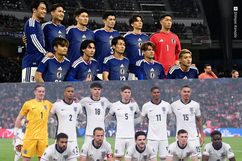 日本代表とイングランド代表
