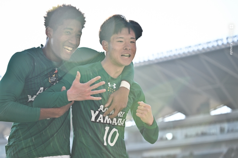 V奪還へ青森山田が5発圧勝発進 夏の悔しさ晴らす先制弾で幕開け