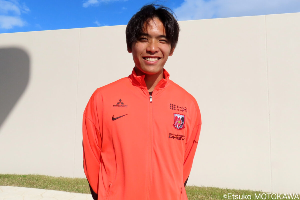 【インタビュー】浦和で27年ぶり“ルーキーFW”が開幕スタメン勝ち取るか…肥田野蓮治「チームが苦しい時に得点を取れる存在に」