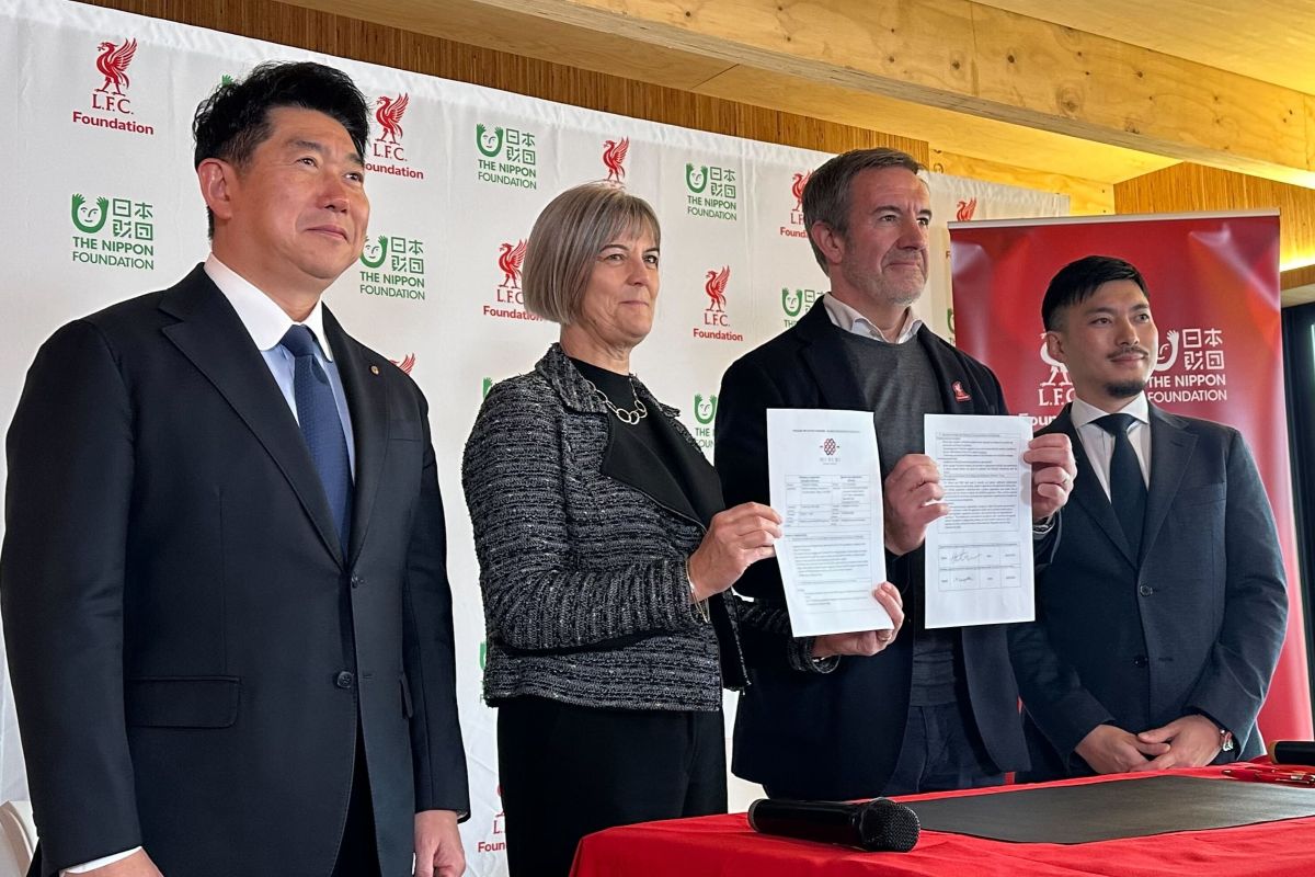リヴァプール財団＆日本財団と日英官民連携プロジェクトがパートナーシップ締結「大きな誇り」