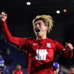 古橋亨梧、途中出場から公式戦2試合ぶりのゴール！　岩田智輝らとバーミンガムの勝利に貢献