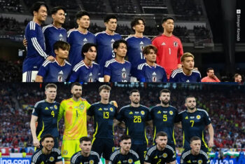 日本代表とスコットランド代表