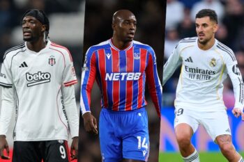 （左から）タミー・アブラハム、ジャン・フィリップ・マテタ、ダニ・セバージョス