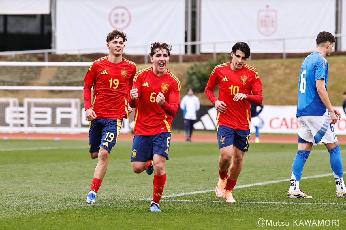 【写真ギャラリー】2026.1.14 国際親善試合 U18スペイン代表 1－0 U18イタリア代表