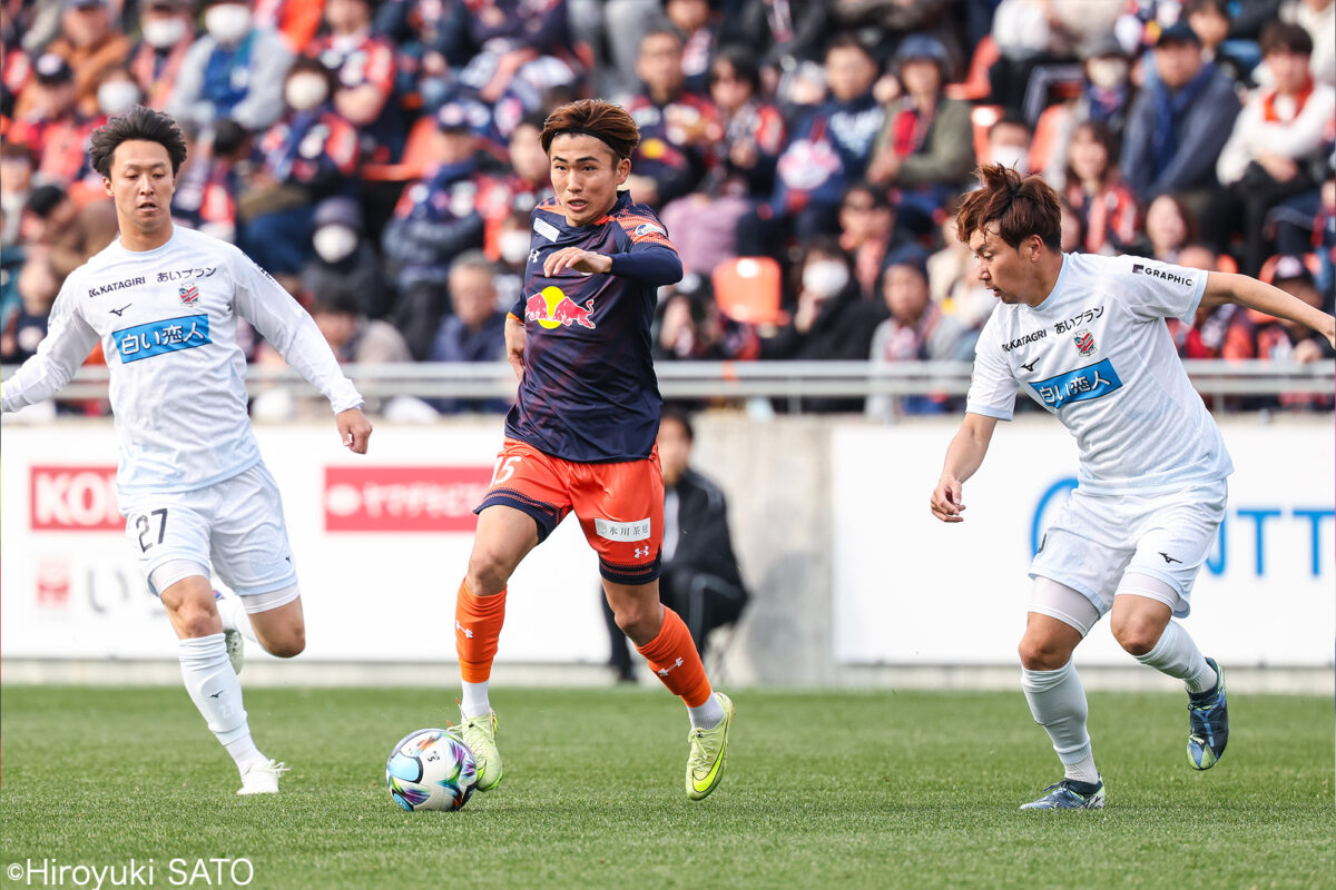 新加入FW山本桜大が2戦連発！「このサッカーは自分にすごく合っている」　指揮官は「“レッドブルサッカーの体現者”」と評す