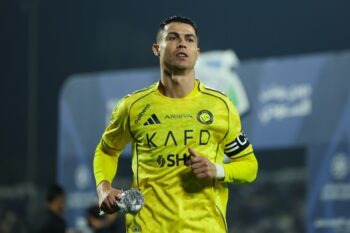 アル・ナスルに所属するクリスティアーノ・ロナウド