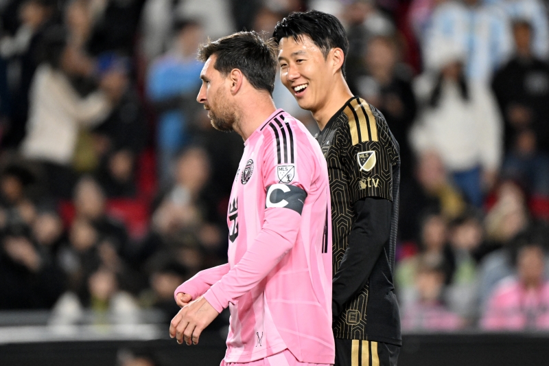 W杯イヤーのMLS開幕！　ソンやメッシら共演のLAFC対マイアミ戦は史上2位「7万5673人」来場