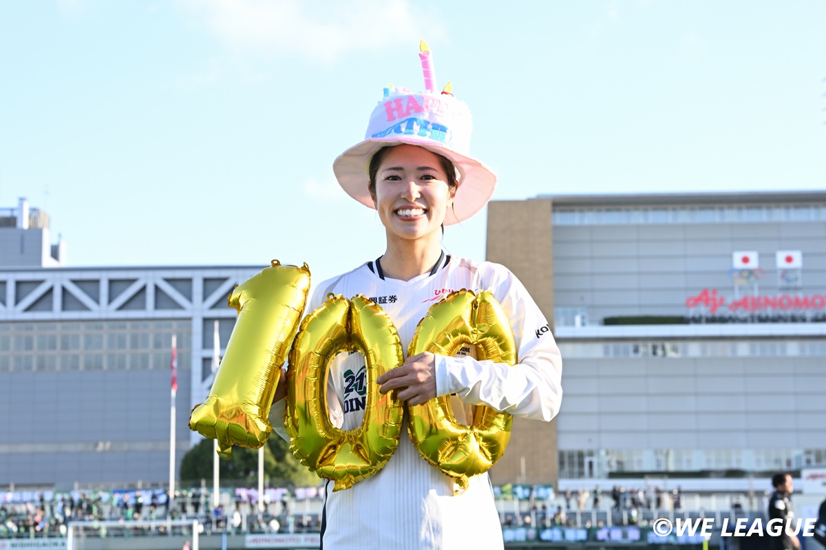 WEリーグ100試合連続出場＆誕生日に自ら祝砲！　単独首位浮上のI神戸MF成宮唯「どの監督にも使ってもらえる適応能力は自信を持てる」