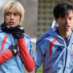 伊東純也＆三笘薫はシャドーでプレー…日本代表、スコットランド戦へ佐藤龍之介を除く26名で練習実施