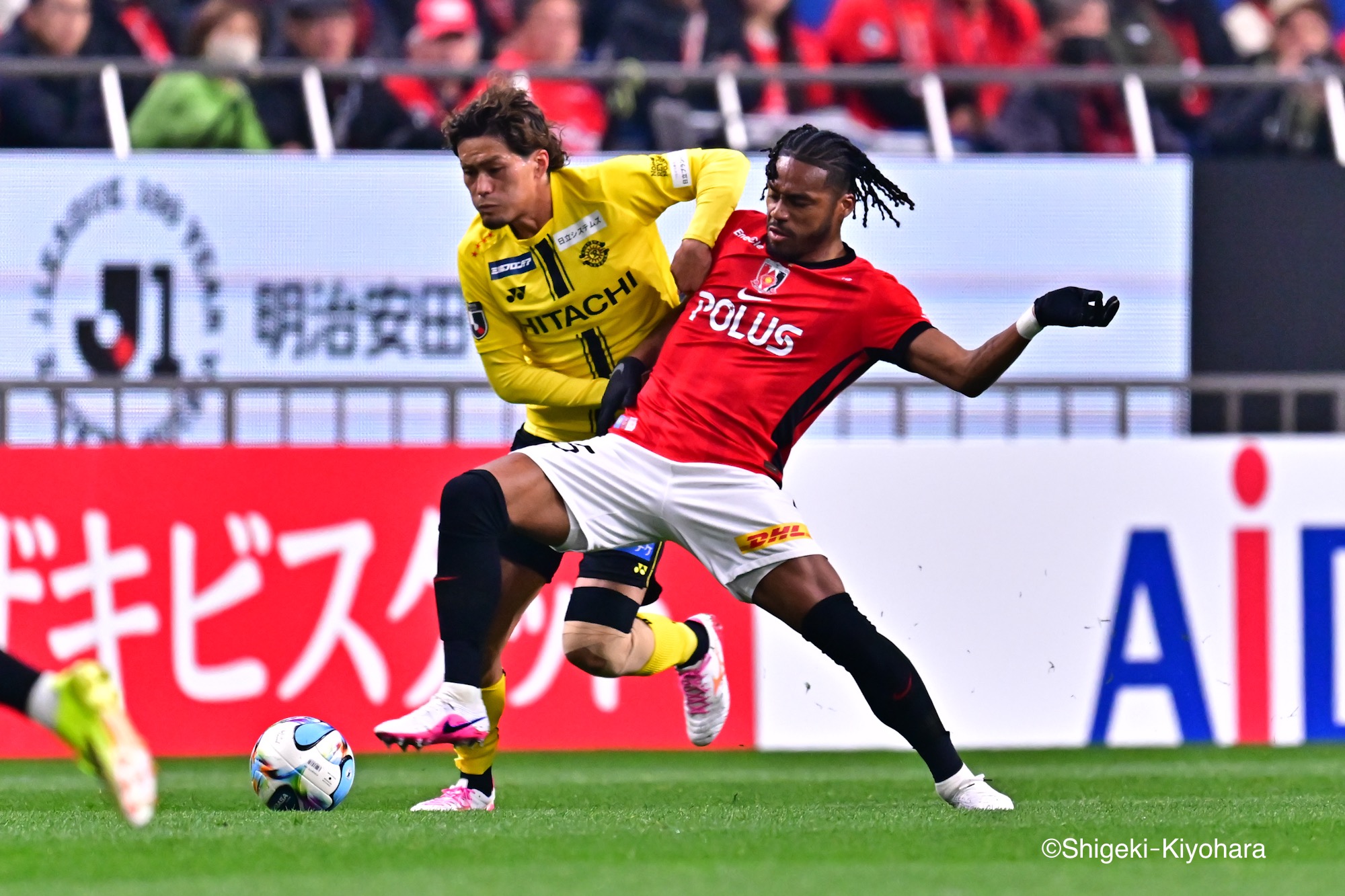 Jリーグ開幕初期 浦和レッズ 4連ホーン 金属製 公式 写真ギャラリー】2026.3.18 明治安田J1百年構想リーグ 地域リーグ
