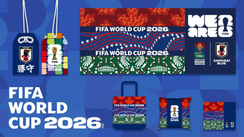 FIFA World Cup 2026 マッチデーカップ、フラッグ 6点セット JFAがFIFAとの初コラボグッズを発表！ イングランド代表戦のマッチデー