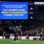 ラマダン考慮での中断にブーイング…ペップが苦言「宗教と多様性を尊重することが大切」