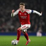 アーセナル主将ウーデゴーア、CLレヴァークーゼン戦欠場…負傷交代のカラフィオーリ＆トロサールは「可能性がある」