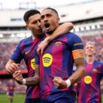 ハフィーニャが“トリプレーテ”達成！　バルセロナ、セビージャに5発大勝でリーグ戦4連勝