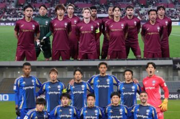 （上）ヴィッセル神戸と（下）FC町田ゼルビア