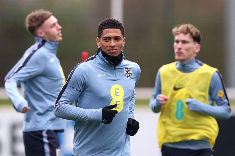 England Training & Media Activity