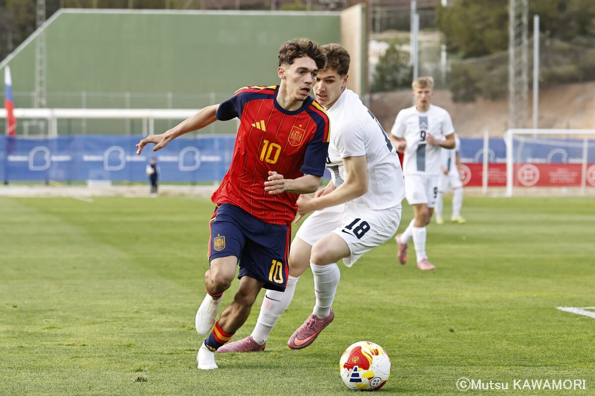 【写真ギャラリー】2026.3.25 UEFA U-19ユーロ エリートラウンド・グループ7 MD1 U19スペイン代表 4－0 U19スロベニア代表
