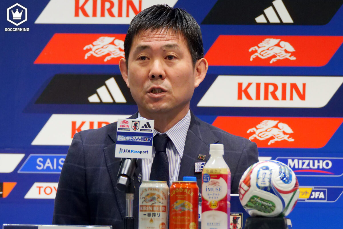 狙うはFIFAランク4位イングランド代表からの白星！　森保監督「世界一を目指しているチームとして勝って自信をつける」