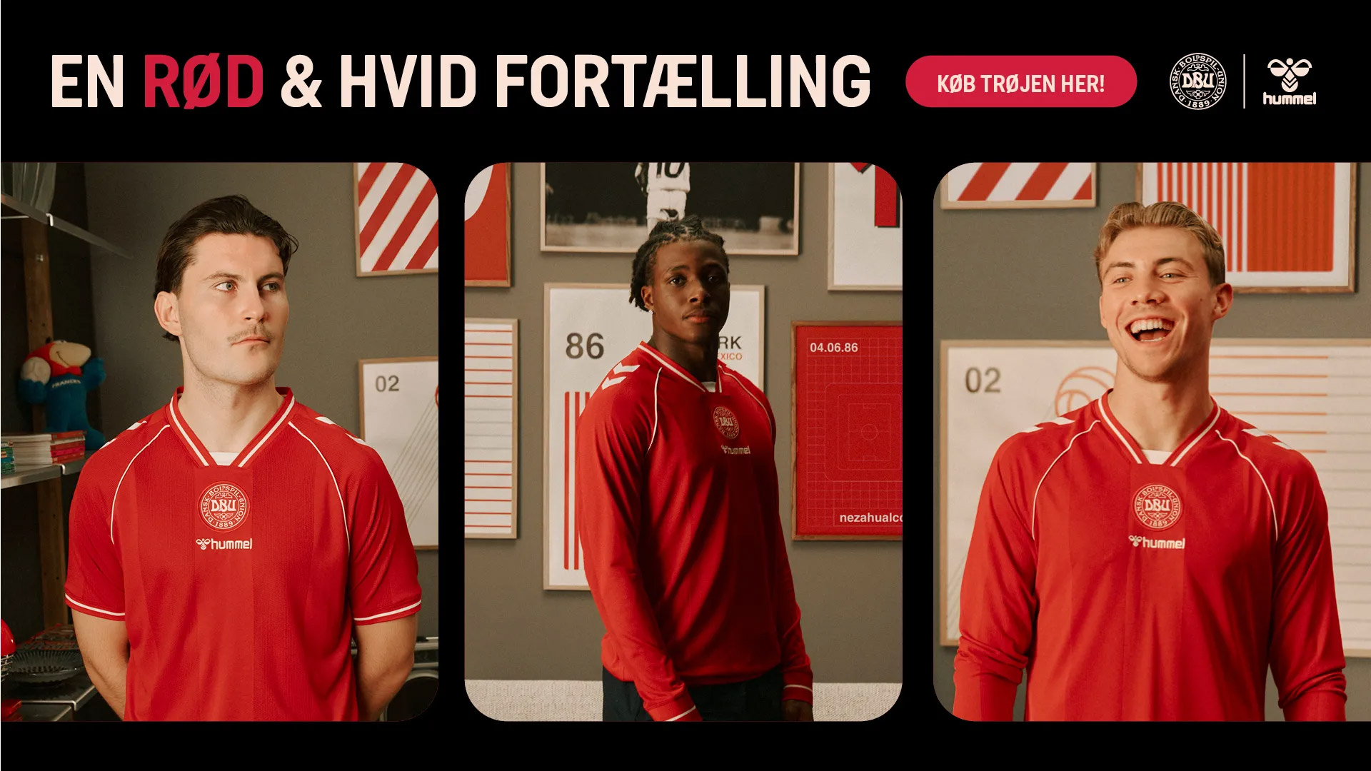 超WORLDサッカー！ ヒュンメル、デンマーク代表の新ユニフォームを発表…W杯目指す欧州プレーオフから着用開始