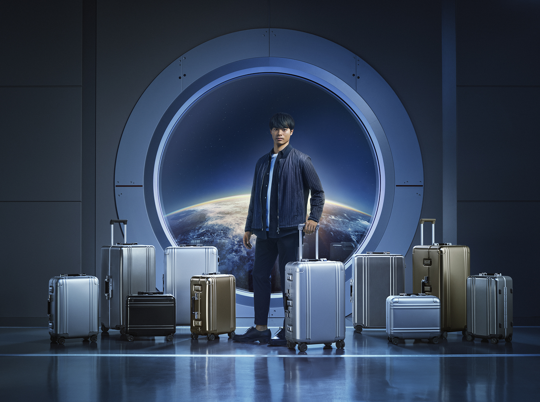 超WORLDサッカー! 三笘薫、次の遠征先は月? 宇宙船から見据えるZERO HALLIBURTONの新広告スタート 超WORLDサッカー! 三笘薫、次の遠征先は月? 宇宙船から見据えるZERO HALLIBURTONの新広告スタート