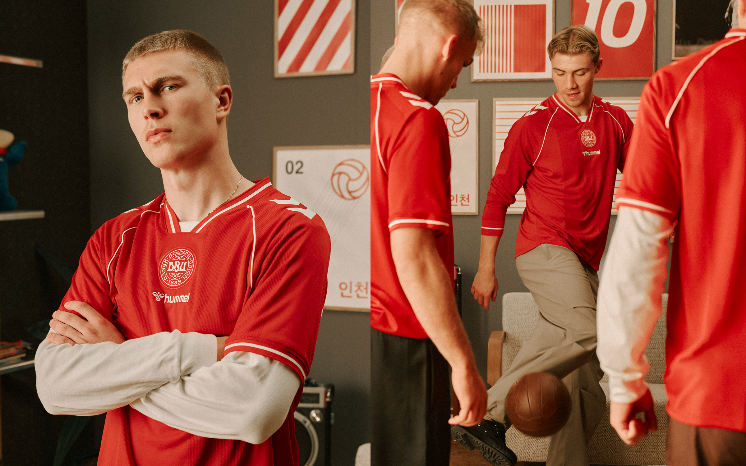 超WORLDサッカー！ ヒュンメル、デンマーク代表の新ユニフォームを発表…W杯目指す欧州プレーオフから着用開始