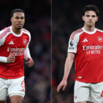 アーセナルのライス&ガブリエウ&トロサールがトレーニング参加！…サカやティンバーらは欠席