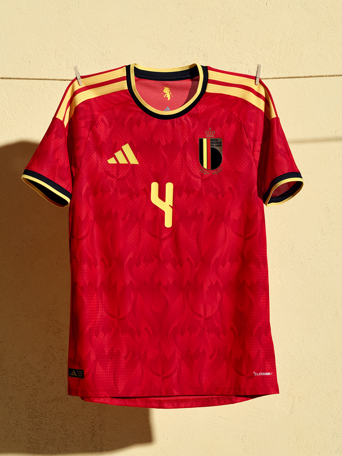 2026 ベルギー代表 ホームユニフォーム