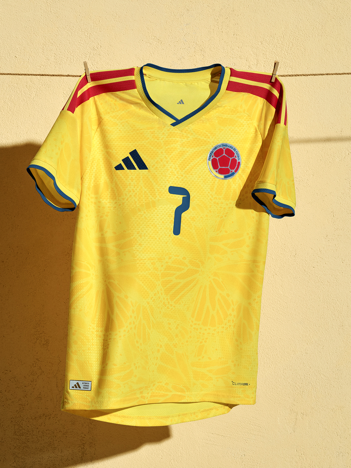 2026 ワールドカップ コロンビア代表 ホームユニフォーム adidas