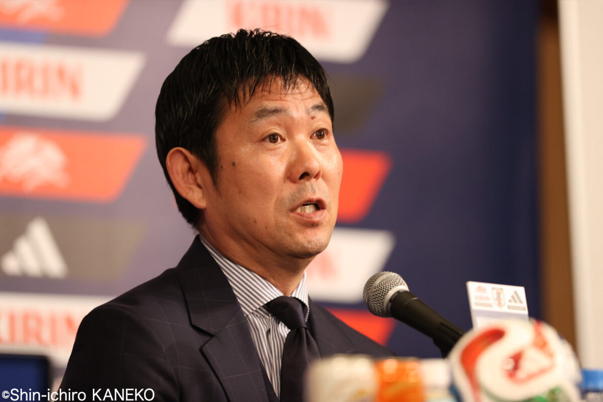「行雲流水」から「凡事徹底」…日本代表の森保一監督がW杯本大会に向けた心境を四字熟語で語る
