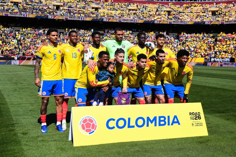 コロンビア代表が北中米W杯のメンバーを発表！ ハメスが3度目の本大会