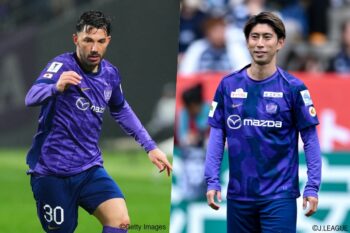 （左）トルガイ・アルスランと（右）茶島雄介