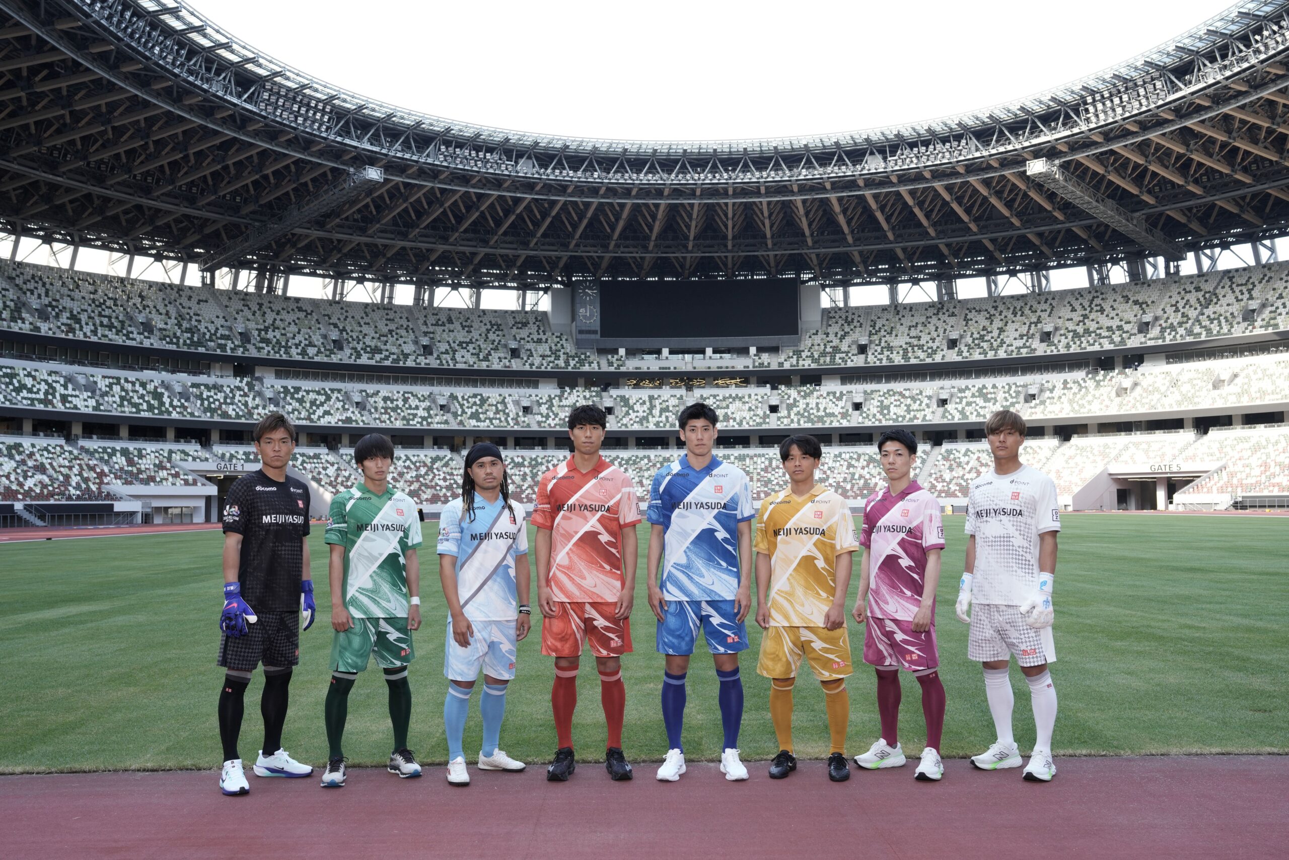 JリーグオールスターDAZNカップのユニフォームデザインが決定 JリーグオールスターDAZNカップのユニフォームデザインが決定