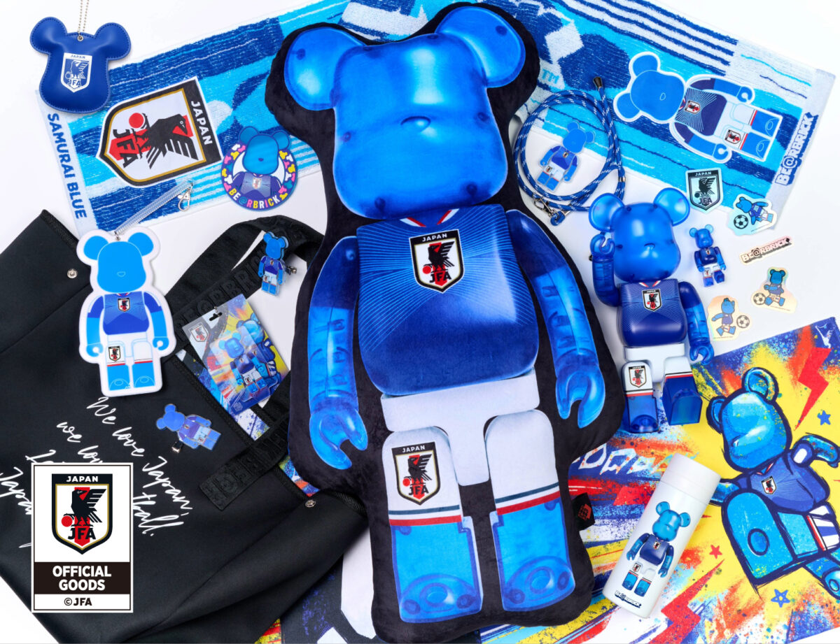 BE@RBRICK「サッカー日本代表Ver.」100％ ＆ 400％発売決定…6月5日(金)より順次販売開始
