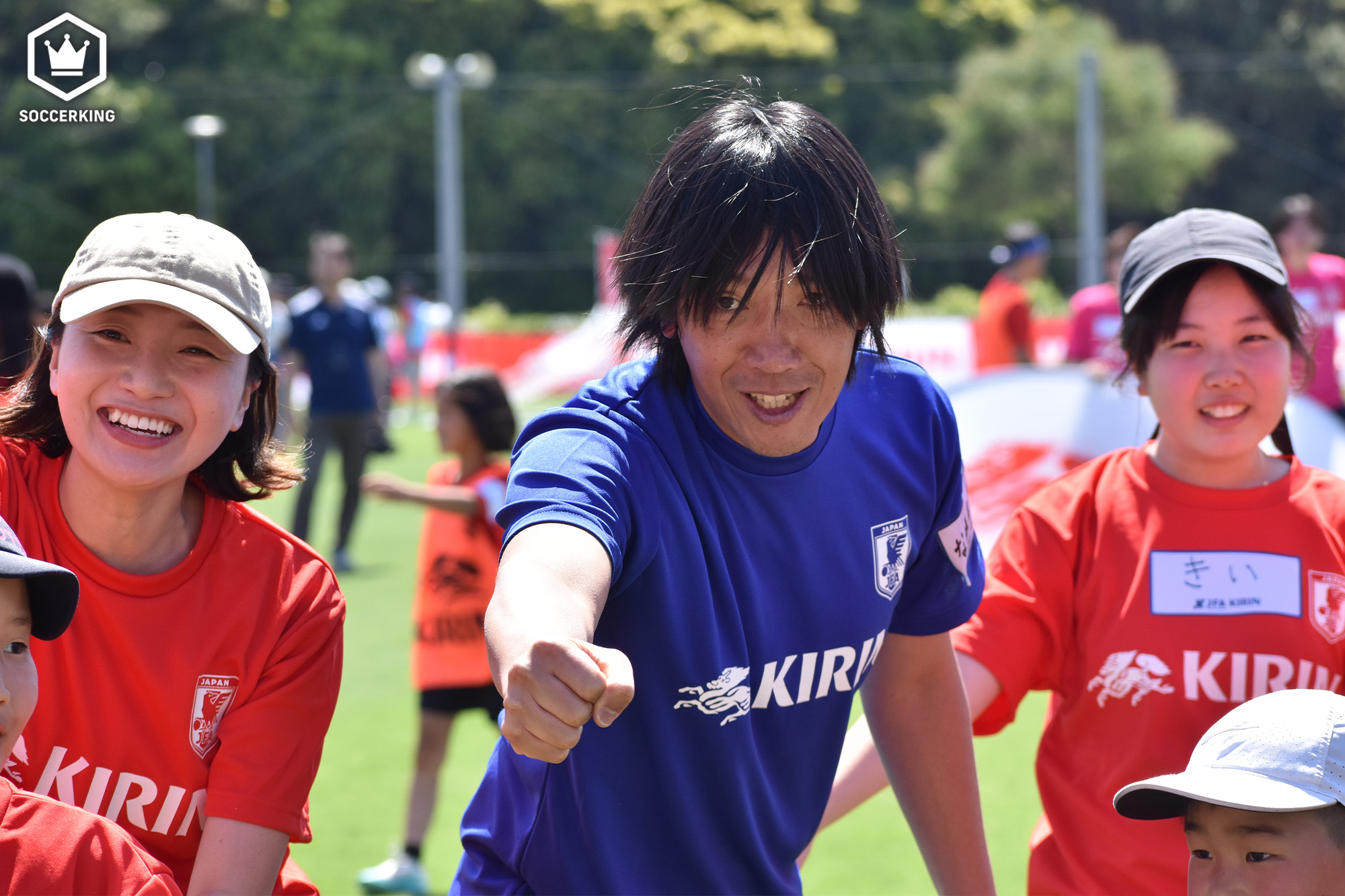中村俊輔が森脇良太の“代名詞”「ポジティブ！」を披露？ 世代を超えた