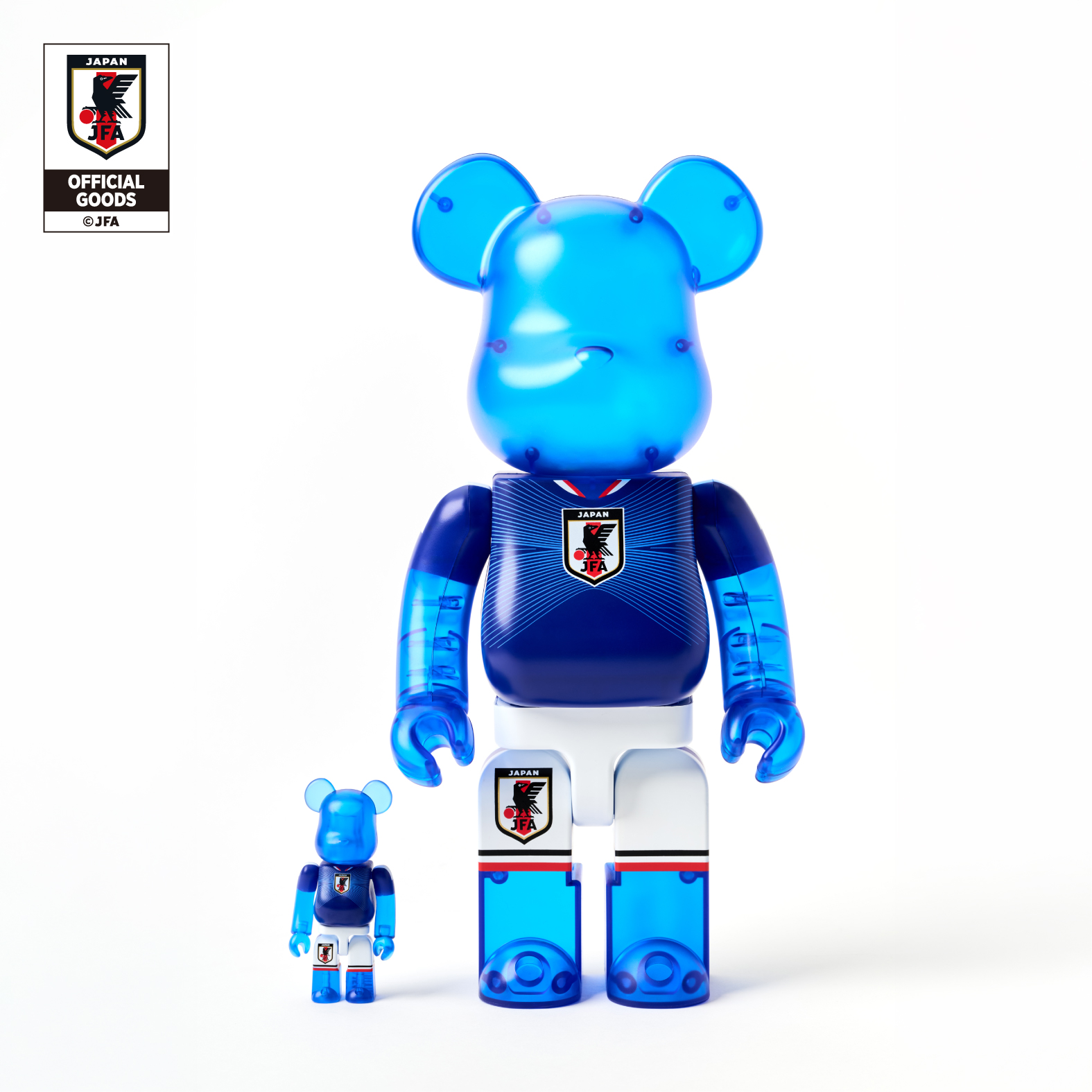 BE@RBRICK「サッカー日本代表Ver.」100％ ＆ 400％発売決定…6月5日(金