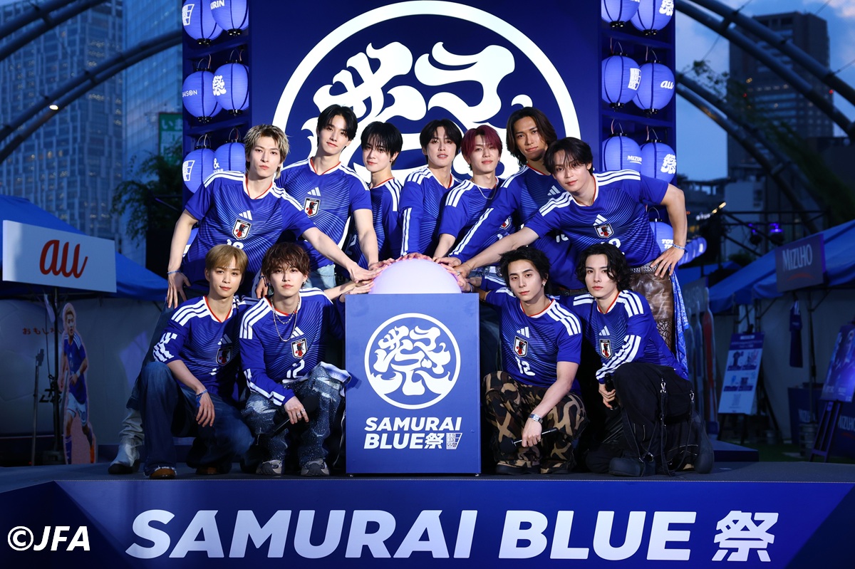 『SAMURAI BLUE祭』が渋谷で開始　JI BLUEも日本代表応援を呼びかけ「僕たちがきっかけに」