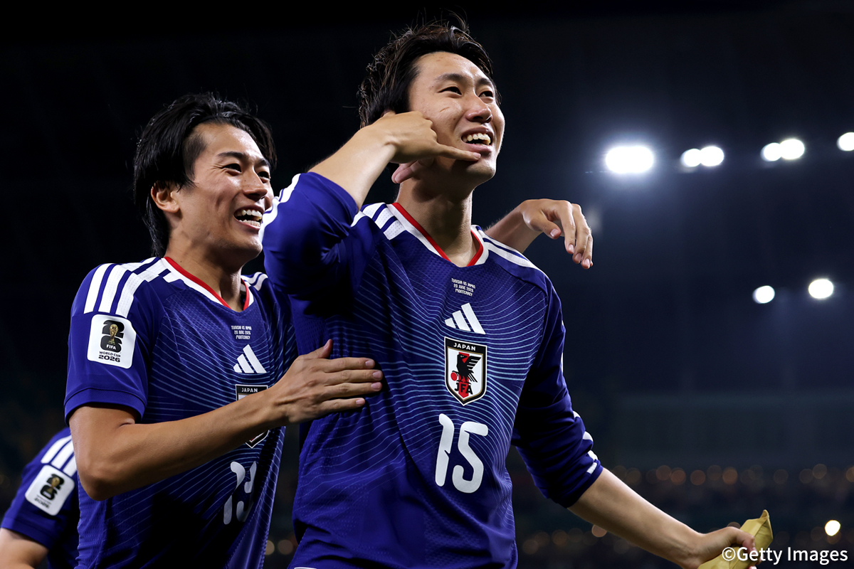 完璧な崩しから鎌田大地が2戦連発！ 日本代表ではW杯史上最速ゴール