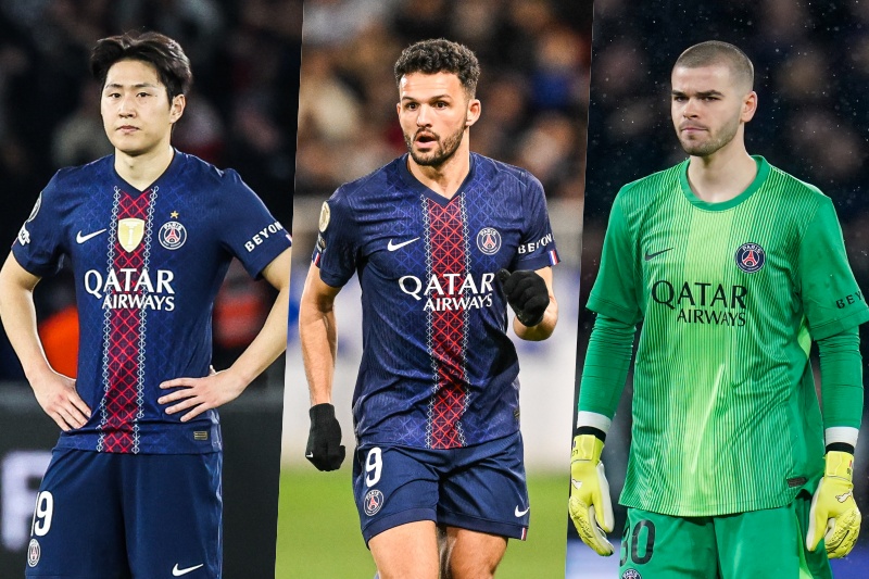 CL応援セール　PSG　公式ストア購入　イガンイン　選手仕様フルマーキング　L CL連覇のPSG、G・ラモス＆イ・ガンインが退団へ？…昨夏加入の
