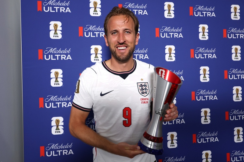 ベッカム氏以来の3大会連続弾のケイン、W杯通算10得点でイングランド