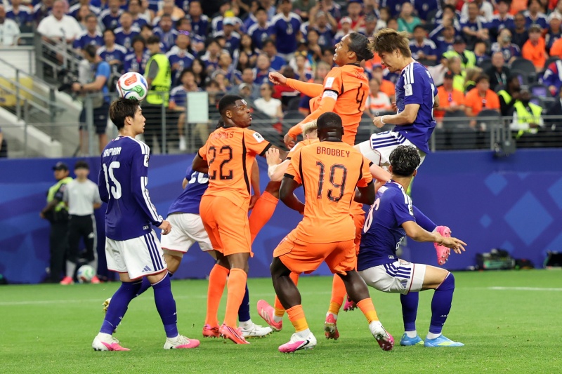 日本代表vsオランダ代表