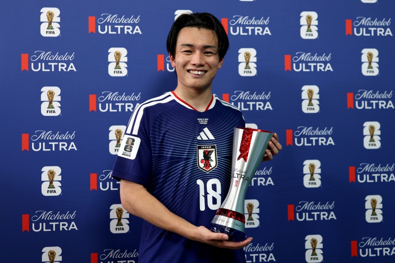 W杯初を含む2得点！ 日本代表FW上田綺世「前回大会の悔しい思いを