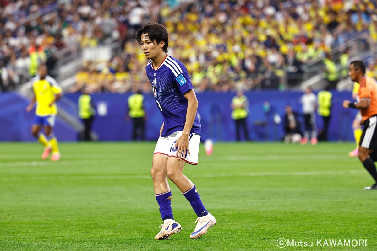 中村敬斗が改めて説明「足がつりやすい体質で何年も悩んでいてたどり着いた」　短いソックスを愛用もスウェーデン戦でまさかの履き替え指示