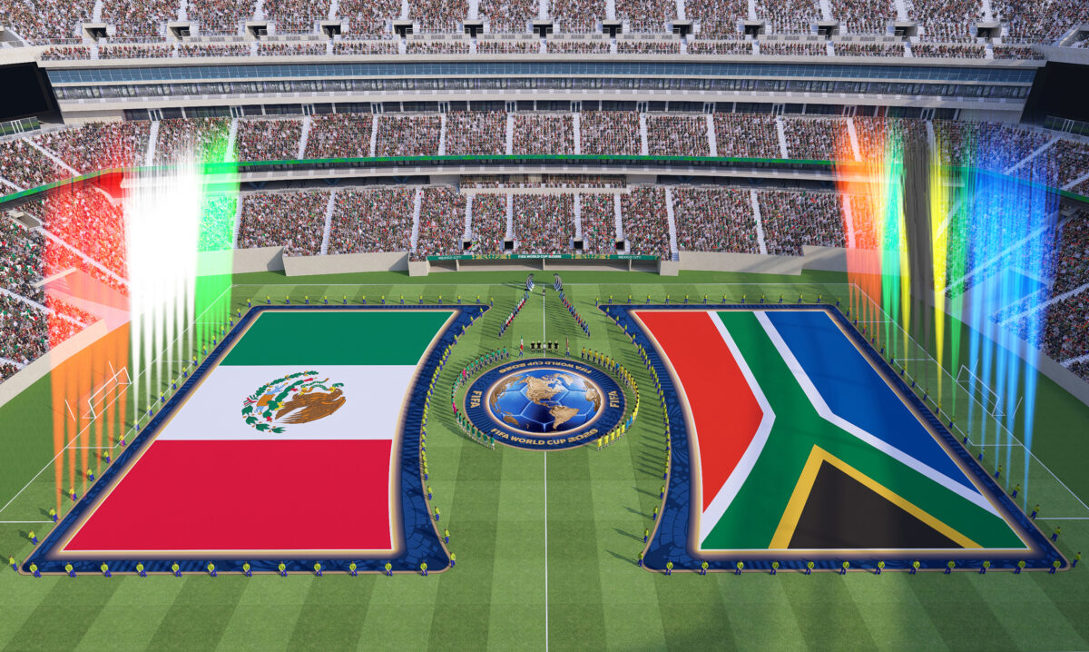 北中米W杯の試合前セレモニーに“改革”…国歌斉唱は控え選手含め両チームがセンターサークルを囲む形に