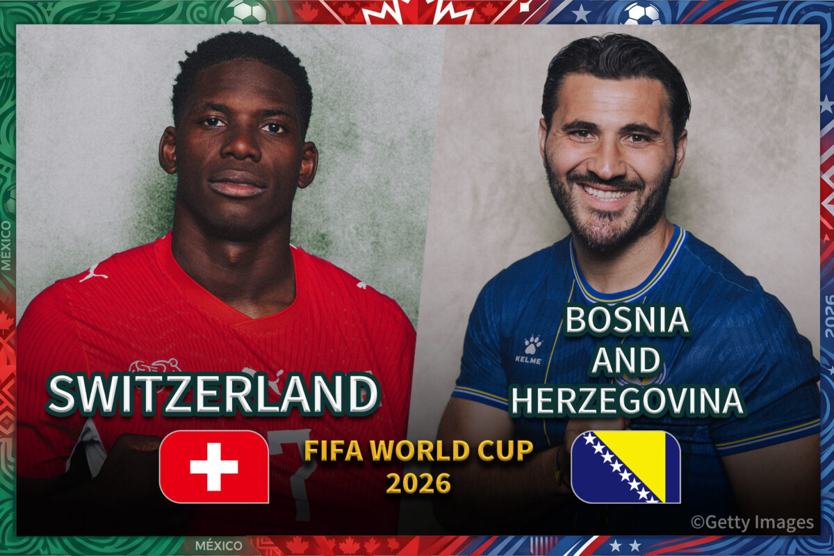 スイス代表 vs ボスニア・ヘルツェゴビナ代表