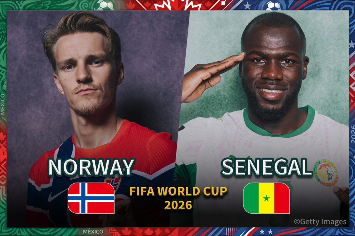 ノルウェー代表 vs セネガル代表