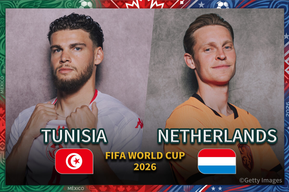 チュニジア代表 vs オランダ代表